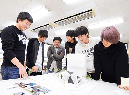建築デザイン専攻様子2
