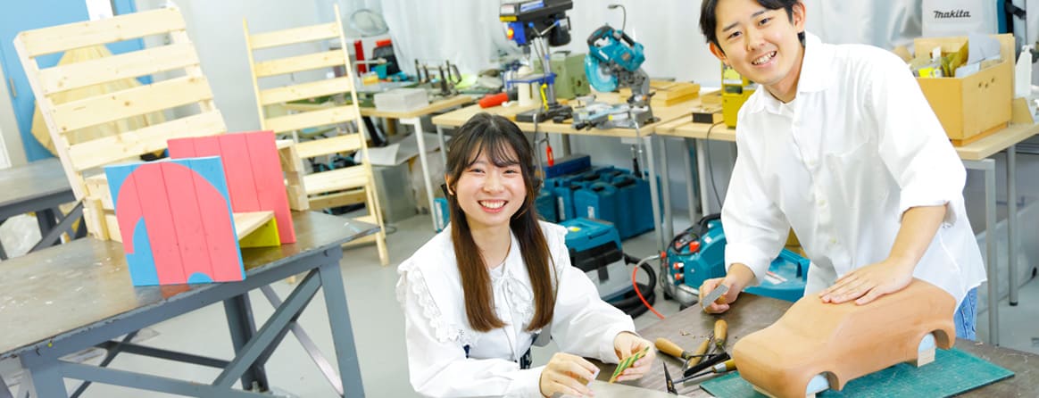 プロダクトデザイン学科メイン画像