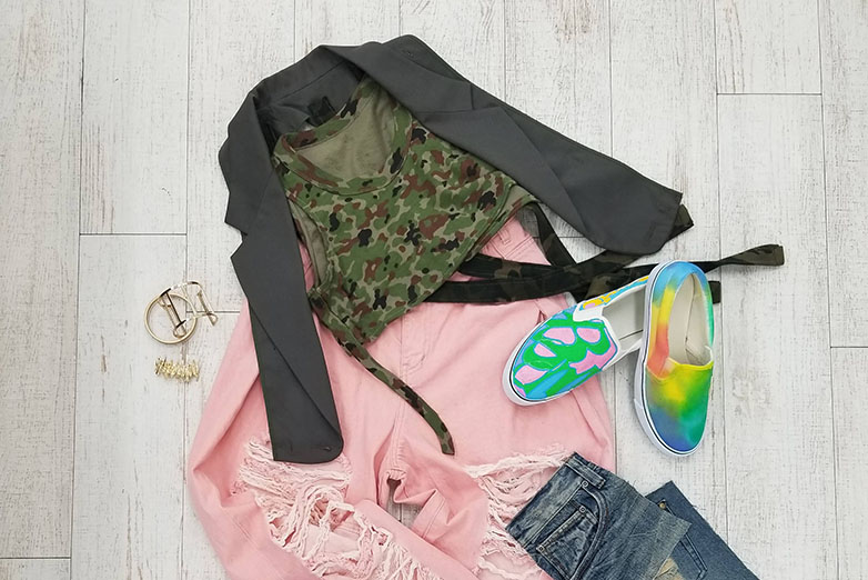 ファッションデザイン専攻様子1