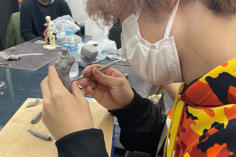 フィギュア制作模刻