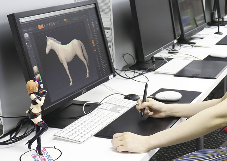 デジタル造型授業風景