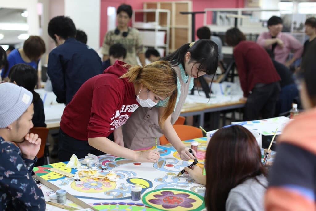 空間演出デザイン専攻様子1