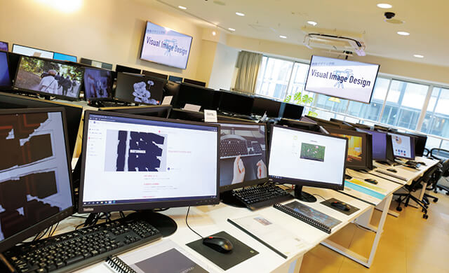 企業と連携した授業でプロの仕事を体感